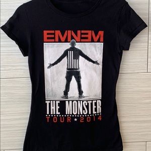 👚2/$15 Eminem Band Graphic Tee The Monster Tour